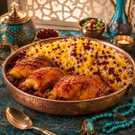 زرشک پلو با مرغ